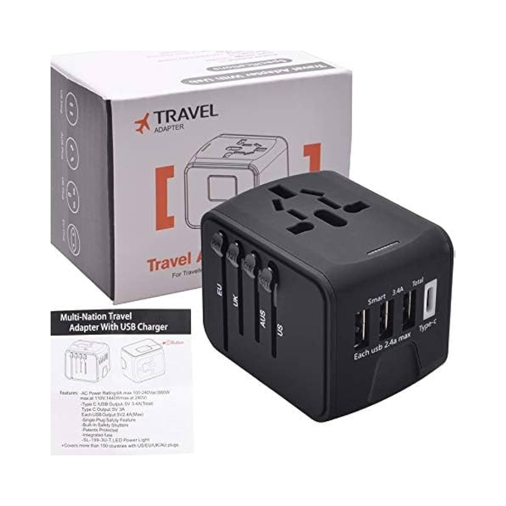 Universal Adapter with USB & Type-C Universal Adapter with USB & Type-C